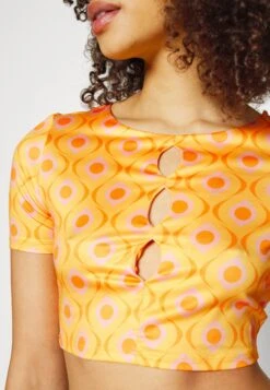 Nmsissi Geo Top - T-Shirt Imprimé - Quartz Pink -Noisy May 0471cb67403147de966b3a82f83409a8