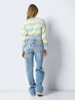 Noisy May Pulls Maille Fine Pull-over Zoe Femme Bleu Clair -Noisy May 09fe759233cd27c0e7c86c4235db4b5a