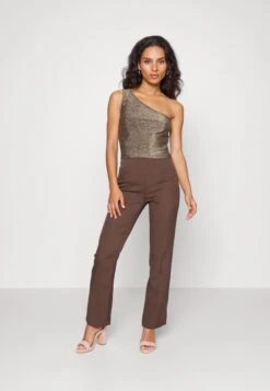 Noisy May Petite Nmjuniper Seam Detail - Pantalon Classique - Demitasse -Noisy May 0a8515ac2b024b499c979330ebeceab2