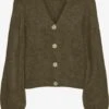 Noisy May Gilets Cardigan Son Femme Olive