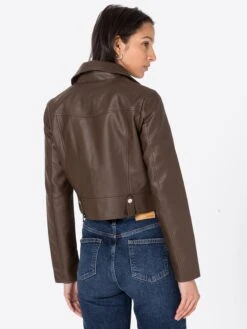 Noisy May Vestes De Mi-saison Veste Mi-saison Paulina Femme Chocolat -Noisy May 139728673311f2d41a18f751ceb252ea