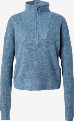 Noisy May Pulls à Col Roulé Pull-over NEW ALICE Femme Bleu