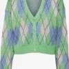 Noisy May Gilets Cardigan Kirsty Femme Vert Clair
