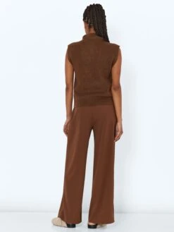 Noisy May Pulls à Col Roulé Pull-over Femme Brun Foncé -Noisy May 1c203817e26ba8be1307912d2b772320