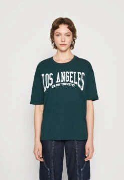 Noisy May Nmenjoy O-Neck - T-Shirt Imprimé - Ponderosa Pine