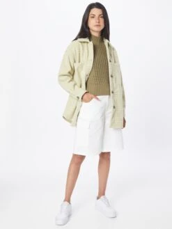 Noisy May Pulls Basiques Pull-over Femme Vert -Noisy May 2380c42643bb7697e738be86592f374a