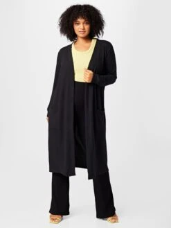 Gilets Cardigan CITY Femme Noir -Noisy May 251f74c3ccb02f72bc326a32650bd9ed