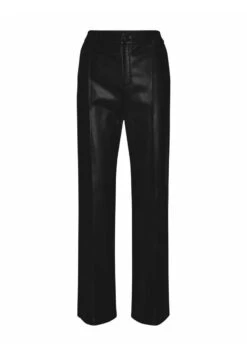 Noisy May Nmluke Straight Front Detail Pant - Pantalon Classique - Black
