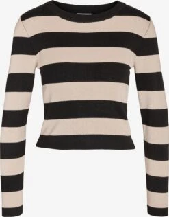 Noisy May Pulls Maille Fine Pull-over JAZ Femme Noir