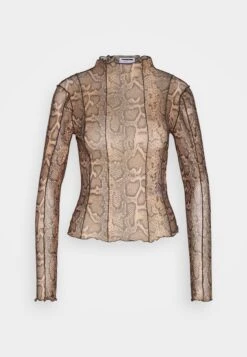 Noisy May Nmemmy Stitch Detail - T-Shirt À Manches Longues - Beige -Noisy May 2f05a6299ce748e586cdcf3ea84fc33f