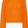 Noisy May Pulls Basiques Pull-over CHARLIE Femme Orange