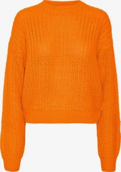 Noisy May Pulls Basiques Pull-over CHARLIE Femme Orange
