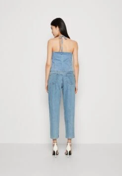 Noisy May Nicky Halterneck - Débardeur - Light Blue Denim -Noisy May 324caee1cd4f463ca5b23eca035734a6