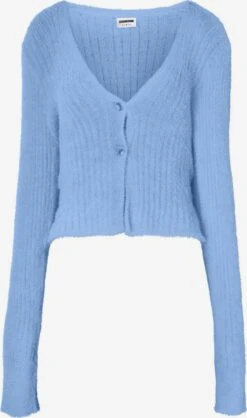 Noisy May Gilets Cardigan Sweet Femme Bleu Ciel