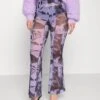 Noisy May Petite Nmcarrie - Legging - Jacaranda