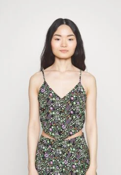 Noisy May Petite Nmrue Singlet Crop Top - Débardeur - Black