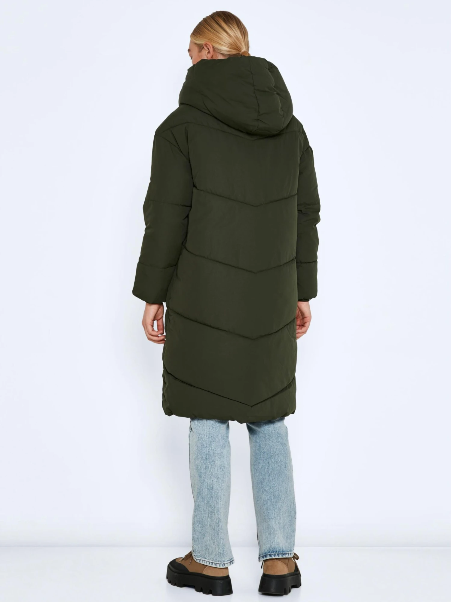 Noisy May Manteaux Dhiver Manteau D’hiver Tally Femme Vert Foncé 5 Noisy May Manteaux Dhiver Manteau D’hiver Tally Femme Vert Foncé – Image 5