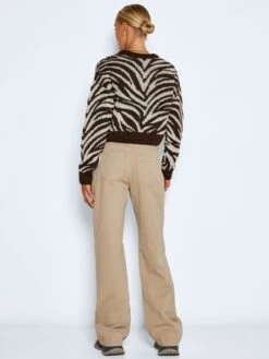 Noisy May Pulls Maille Fine Pull-over Anni Femme Chocolat -Noisy May 39a232cd7a85ecf3053a16bff1c6c294