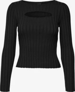 Noisy May Pulls Maille Fine Pull-over FREY Femme Noir