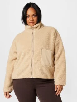 Vestes De Mi-saison Veste Mi-saison Kian Femme Beige -Noisy May 3f6e65446a82c20e87f64694a8a1617b