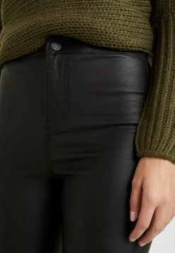 Noisy May Petite Nmella Super Coated Pants - Pantalon Classique - Black -Noisy May 3f98df0dc77743cc94388debd1ddbc6a