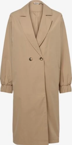 Noisy May Manteaux De Mi-saison Manteau Mi-saison Soffy Femme Beige Clair