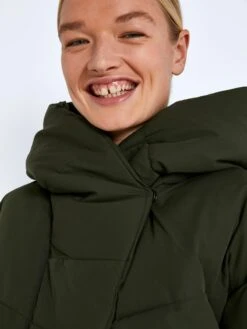 Noisy May Vestes Dhiver Veste D’hiver Tally Femme Kaki -Noisy May 4074b7718b2a6960ce5d679274d79754