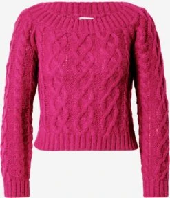 Noisy May Pulls Maille Fine Pull-over MARTA Femme Violet