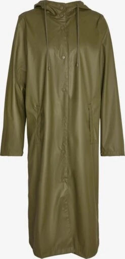 Noisy May Manteaux De Pluie Manteau Mi-saison SKY Femme Olive