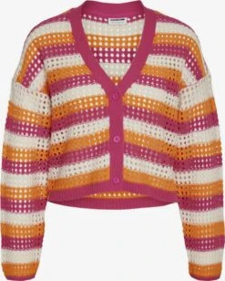 Noisy May Gilets Cardigan Hope Femme Rouge