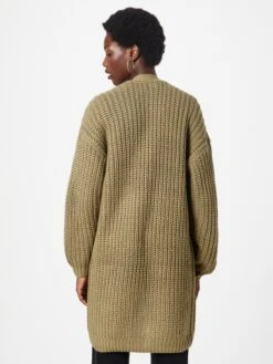 Noisy May Gilets Cardigan CHARLIE Femme Kaki -Noisy May 46671afa186d245cd6ef8aff47dbd335