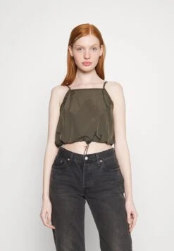 Noisy May Nmparachute Drawstring - Débardeur - Crocodile