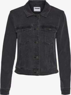 Noisy May Vestes En Jean Veste Mi-saison Femme Gris Foncé