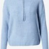 Noisy May Pulls à Col Roulé Pull-over New Alice Femme Bleu-gris