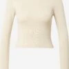 Noisy May Pulls Basiques Pull-over JAZ Femme Beige Clair
