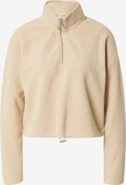 Noisy May Pulls à Col Roulé Pull-over Misser Femme Beige