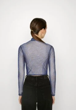 Noisy May Nmlesley Tie - T-Shirt À Manches Longues - Blue Lolite -Noisy May 4fa6d6f113c04532968519ea66687b5e