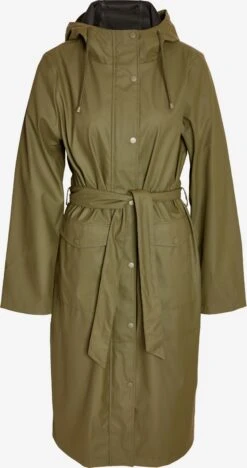 Noisy May Manteaux De Pluie Manteau Mi-saison Sky Femme Olive