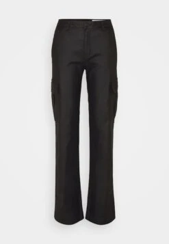 Noisy May Nmyolanda Coated - Pantalon Cargo - Black -Noisy May 515ba2c9cfc54c4eb57cd926fd1950de