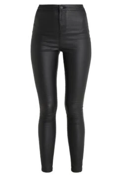Noisy May Nmella Super Coated Pants - Pantalon Classique - Black -Noisy May 531fdb30cd4242648e8a4eb336e9a699
