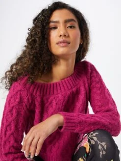 Noisy May Pulls Maille Fine Pull-over MARTA Femme Violet -Noisy May 5495cbb5db7a2824a8e718441a21554b