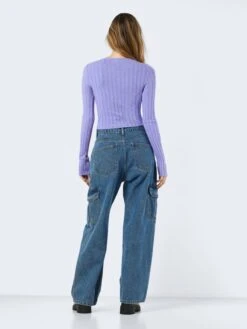 Noisy May Pulls Maille Fine Pull-over Frey Femme Lavande -Noisy May 56a5bde373910c7596afc514856bd166