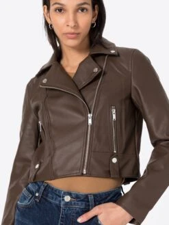 Noisy May Vestes De Mi-saison Veste Mi-saison Paulina Femme Chocolat -Noisy May 584f1e454c0e514d43511637420a0bb2