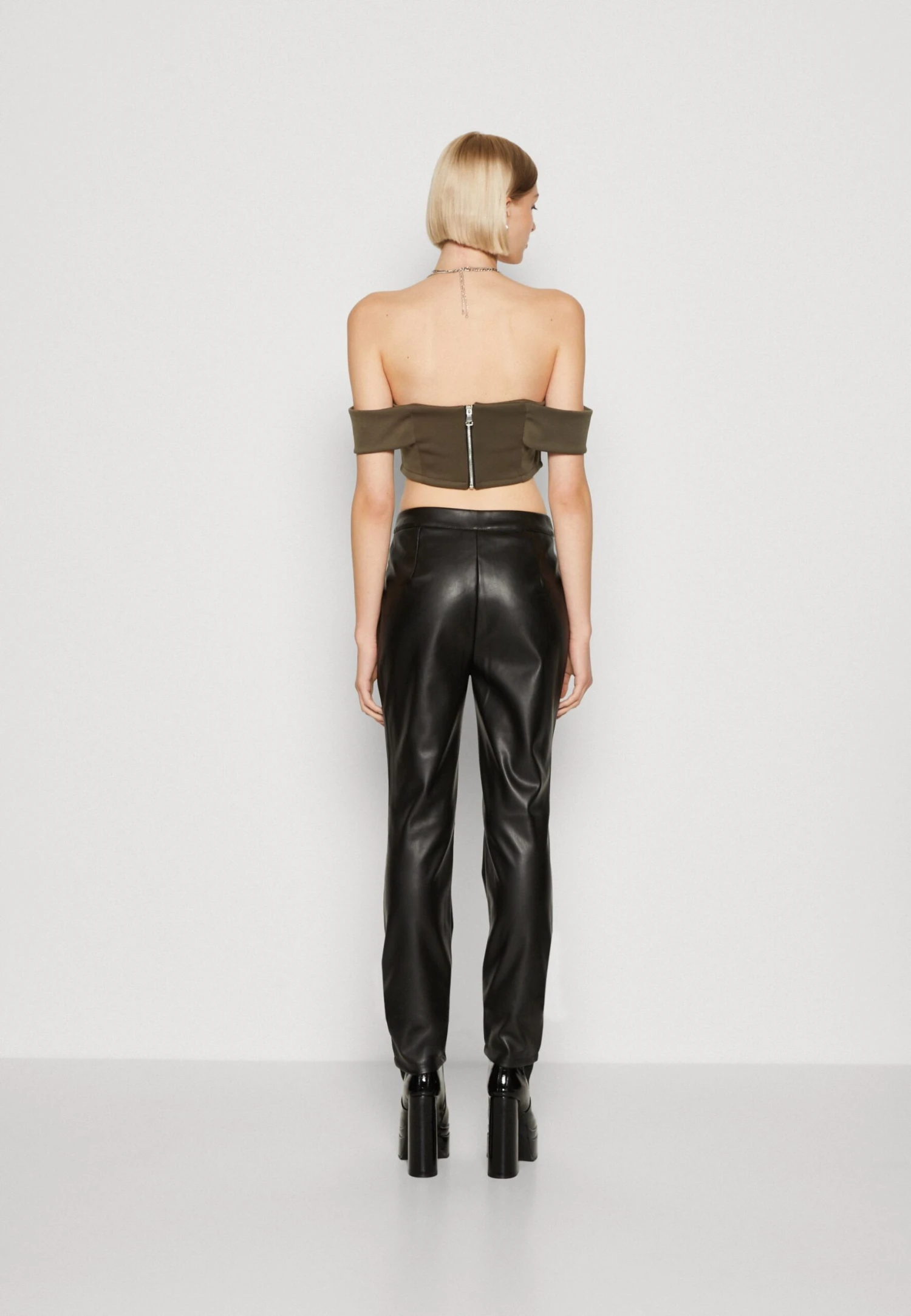 Noisy May Nmandy Moni Ankle Pants - Pantalon Classique - Black 3 Noisy May Nmandy Moni Ankle Pants - Pantalon Classique - Black – Image 3