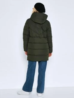 Noisy May Manteaux Dhiver Manteau D’hiver Dalcon Femme Vert Foncé -Noisy May 5c4b06c71b60554788bd90e07caddcec