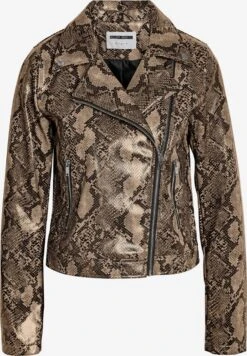 Noisy May Vestes En Cuir Veste Mi-saison TAYLOR HUNTER Femme Beige Clair