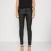 Noisy May Nmallie Skinny Coated Pant - Pantalon Classique - Black