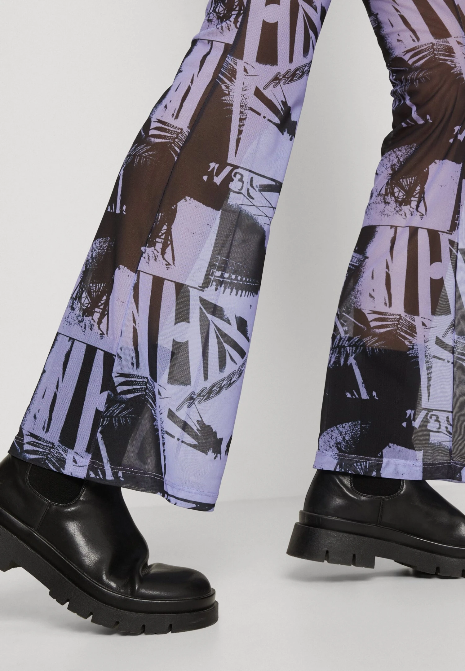 Noisy May Nmcarrie High Waist - Legging - Jacaranda 6 Noisy May Nmcarrie High Waist - Legging - Jacaranda – Image 6