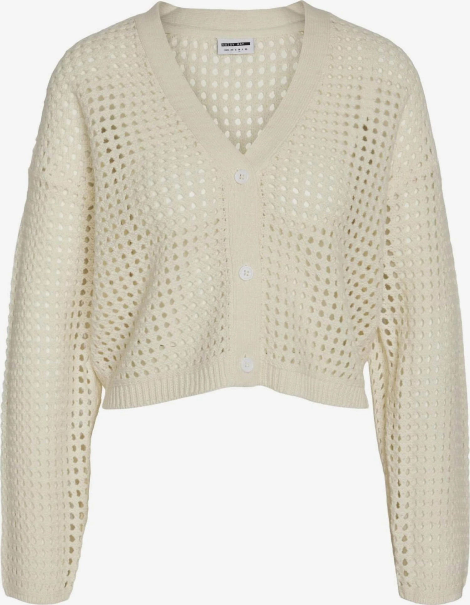 Noisy May Gilets Cardigan Hope Femme Blanc 1 Noisy May Gilets Cardigan Hope Femme Blanc