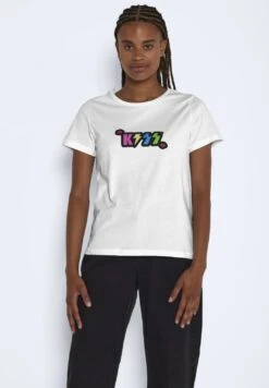 Noisy May T-Shirt Imprimé - Bright White -Noisy May 670b393da2784aa8a701192d110e3b38